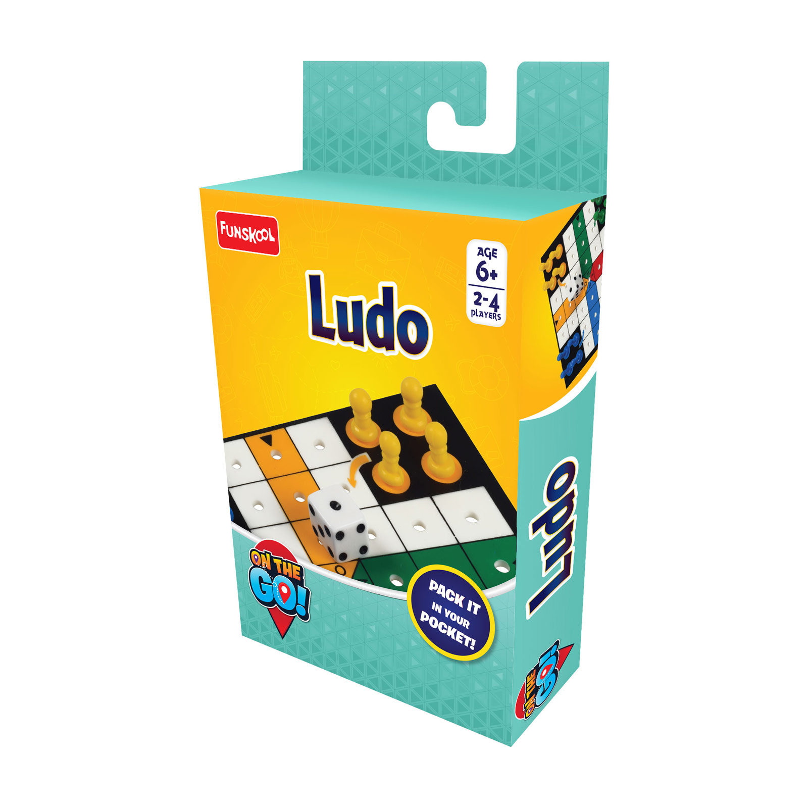 Funskool Travel Ludo Game