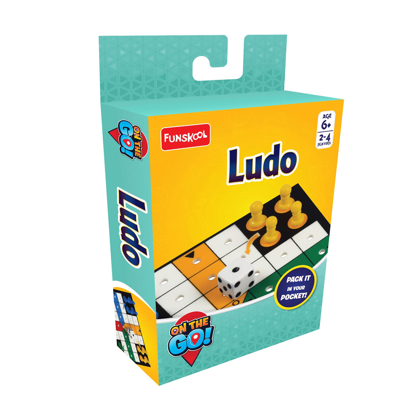 Funskool Travel Ludo Game