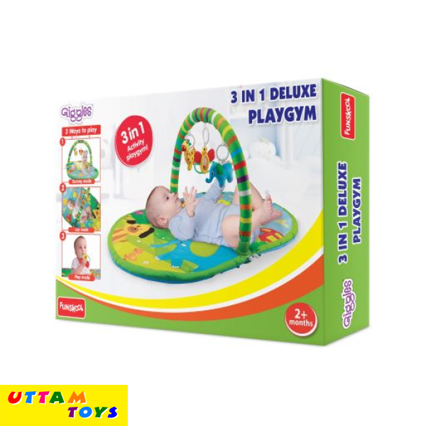 Funskool Giggles 3 IN 1 DELUXE PLAYGYM