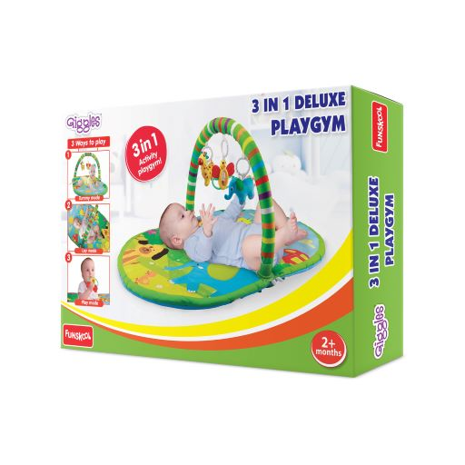 Funskool Giggles 3 IN 1 DELUXE PLAYGYM