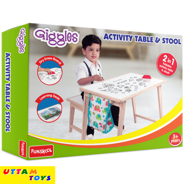 Funskool Giggles Activity Table & Stool