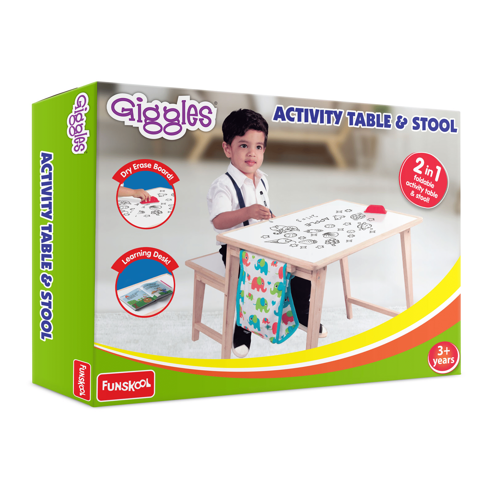 Funskool Giggles Activity Table & Stool