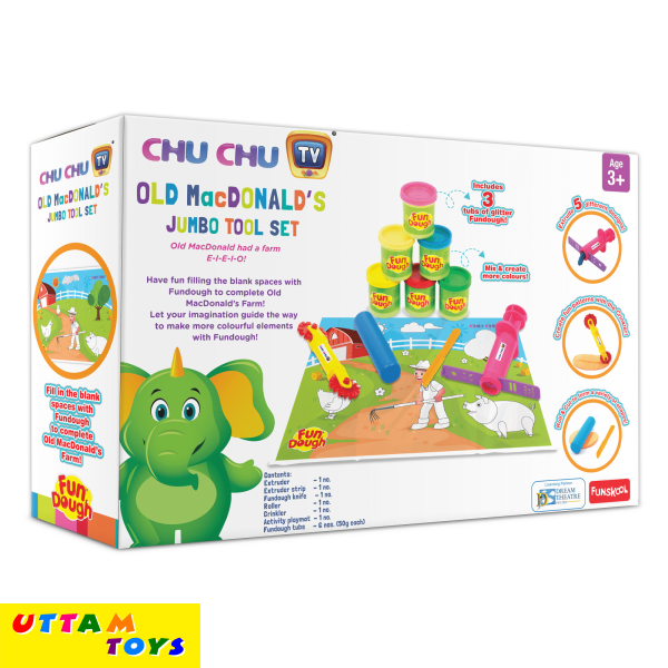 Funskool Giggles ChuChuTV Old Mac Donald's Jumbo Tool Set