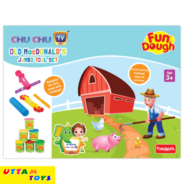 Funskool Giggles ChuChuTV Old Mac Donald's Jumbo Tool Set