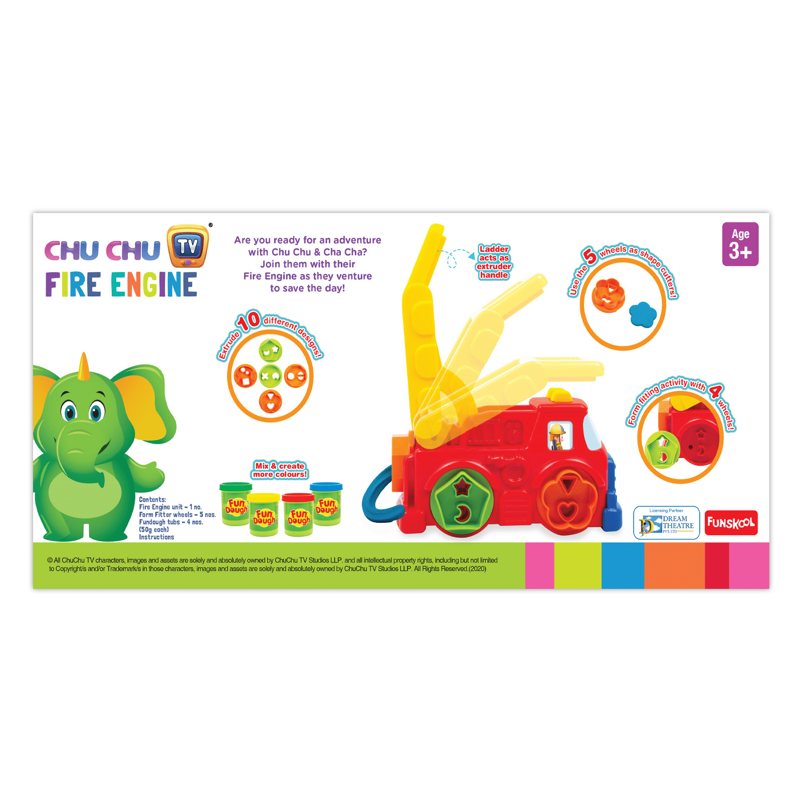 Funskool Giggles ChuChu TV Fire Engine