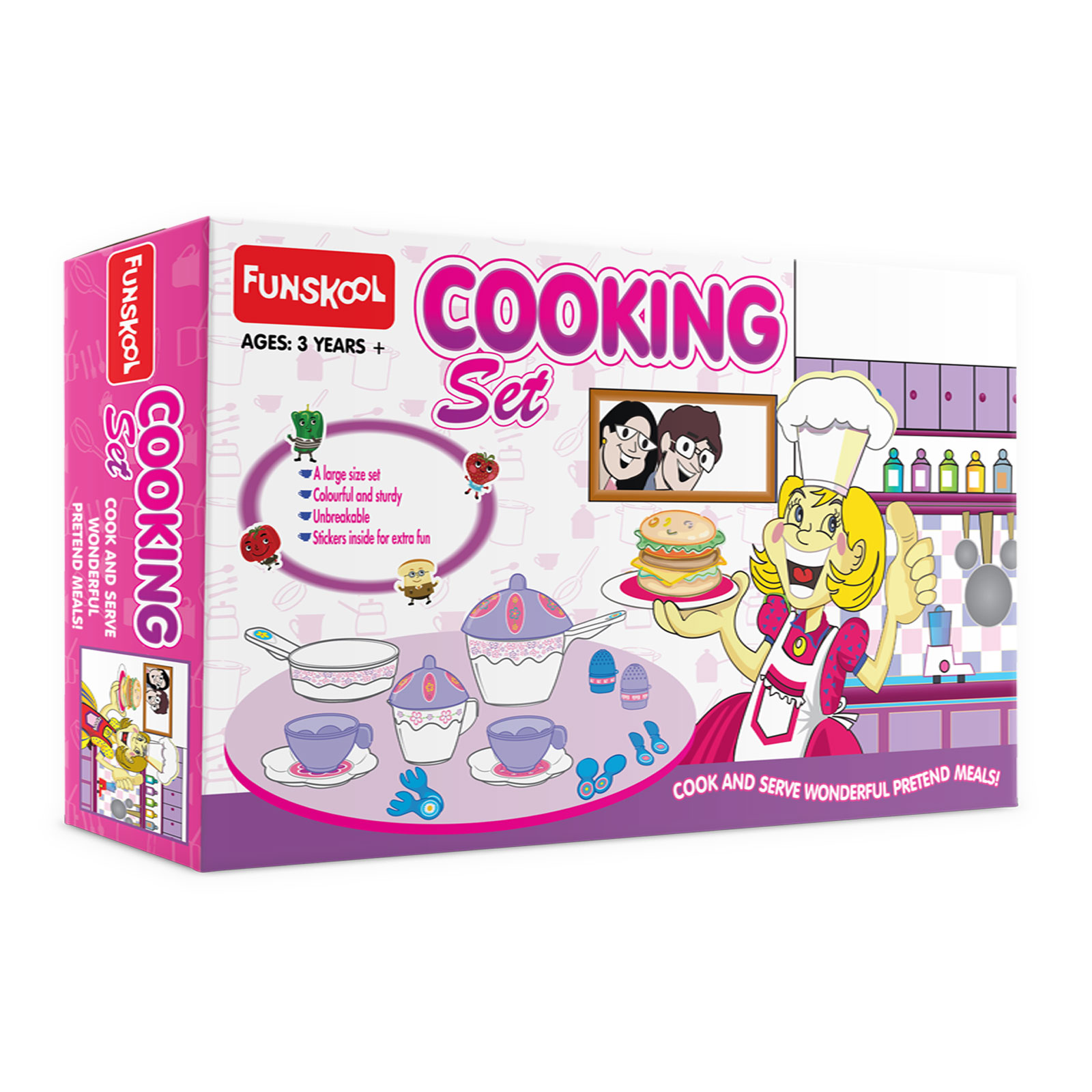 Funskool Giggles Cooking Set