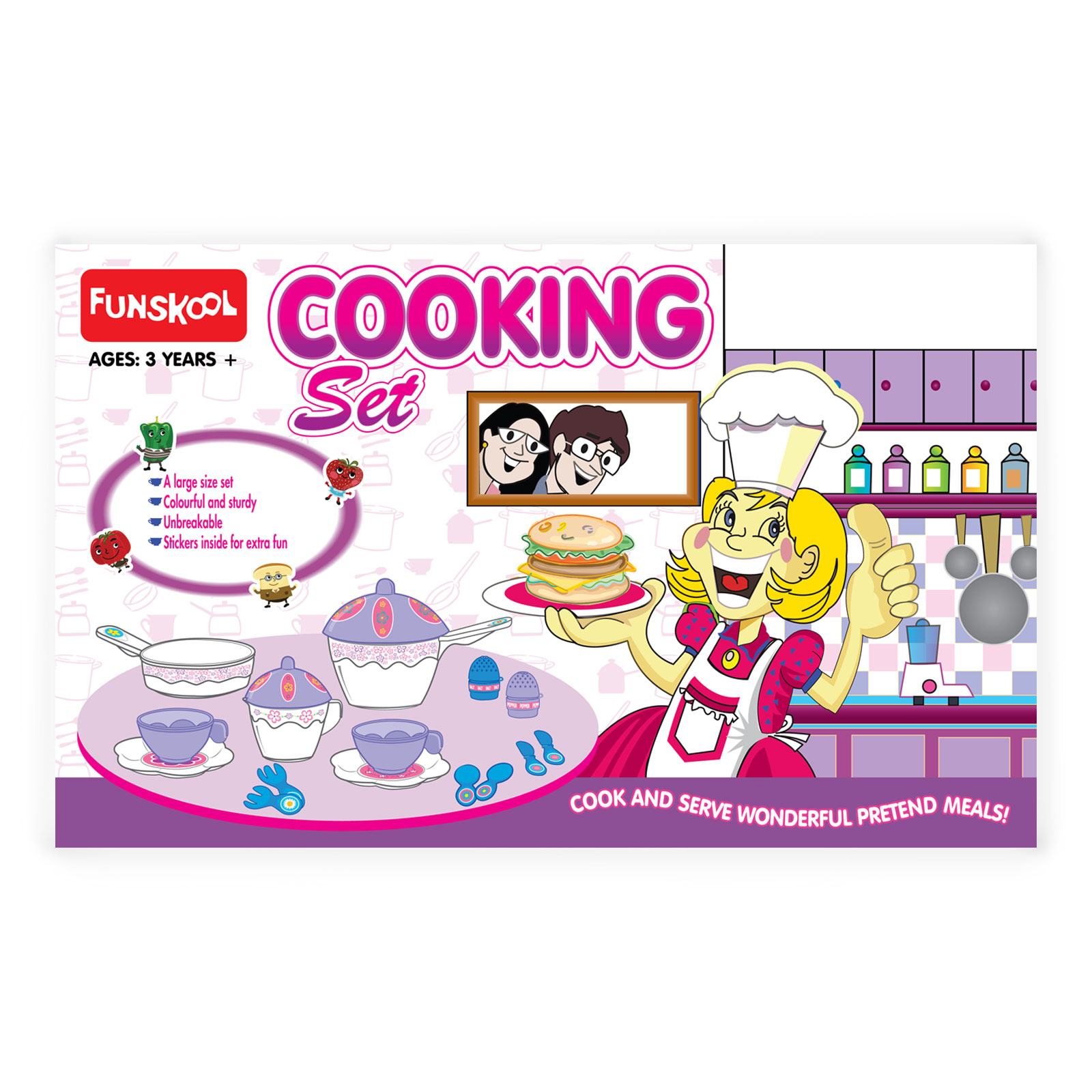 Funskool Giggles Cooking Set