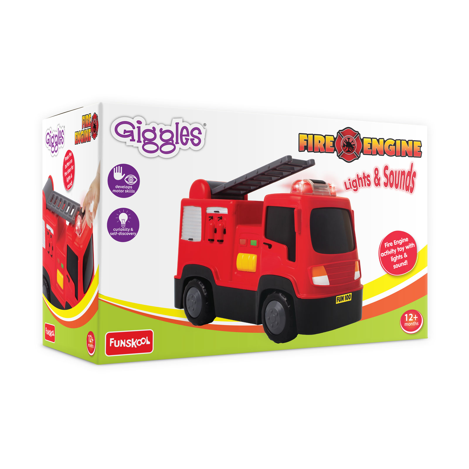 Funskool Giggles Fire Engine