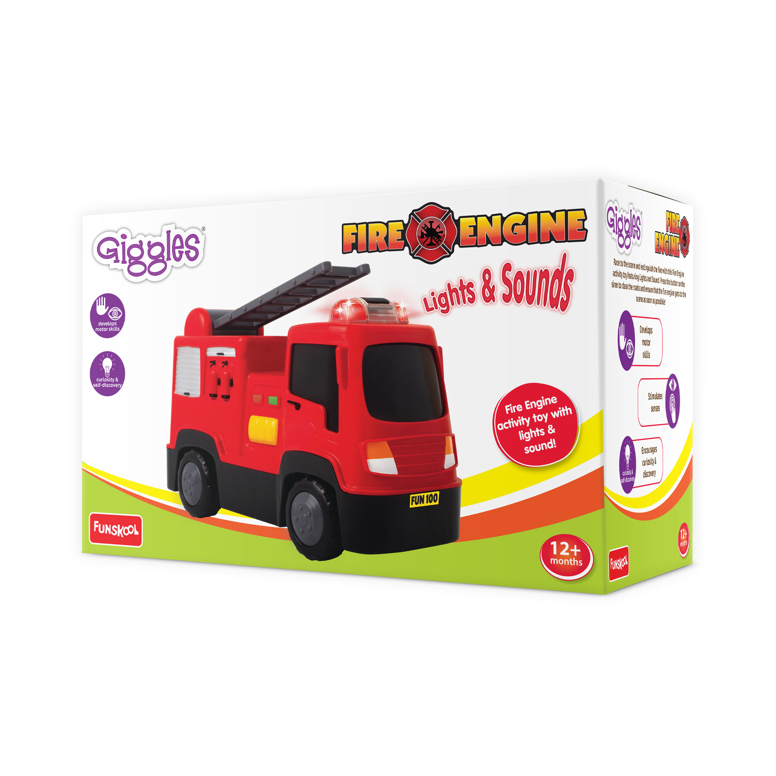 Funskool Giggles Fire Engine