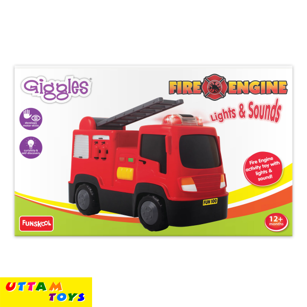 Funskool Giggles Fire Engine