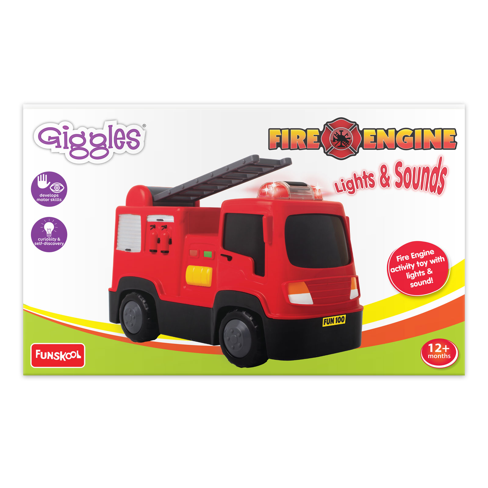 Funskool Giggles Fire Engine