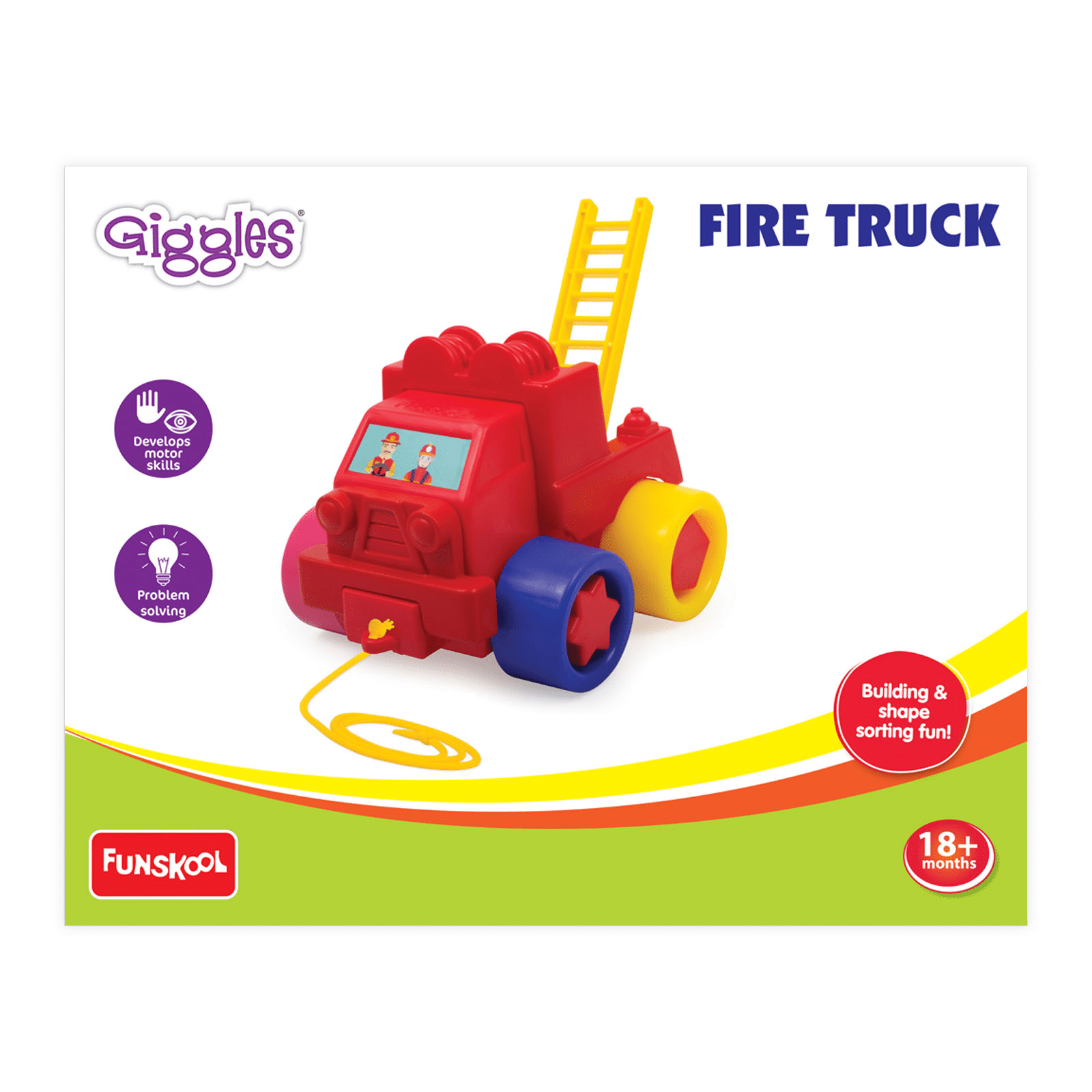 Funskool Giggles Fire Truck