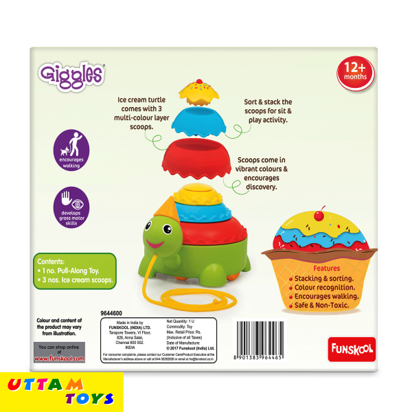 Funskool Giggles Ice Cream Turtle