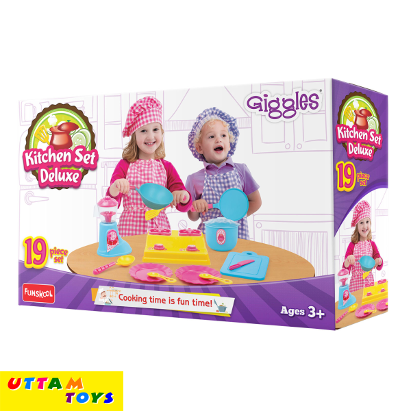 Funskool Giggles Kitchen Set Deluxe