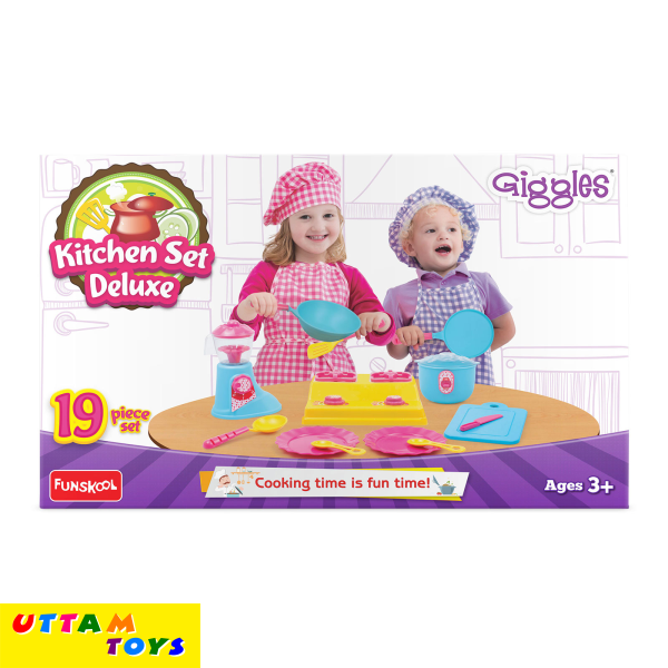 Funskool Giggles Kitchen Set Deluxe