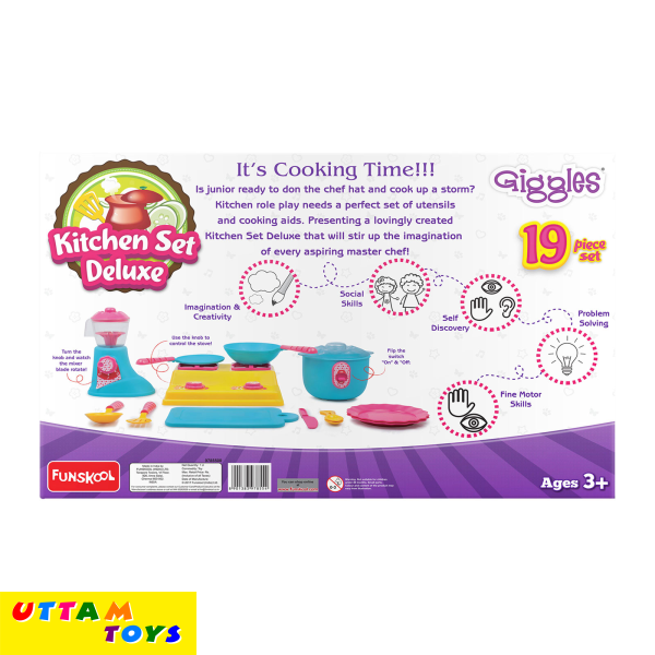 Funskool Giggles Kitchen Set Deluxe