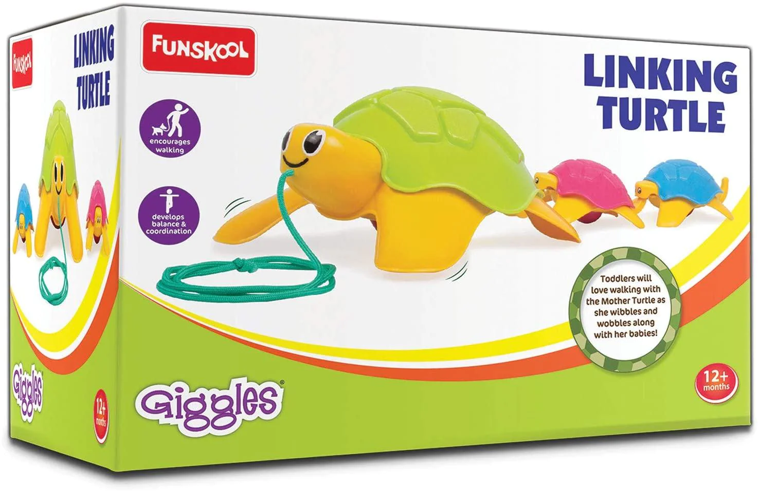 Funskool Giggles Linking Turtle