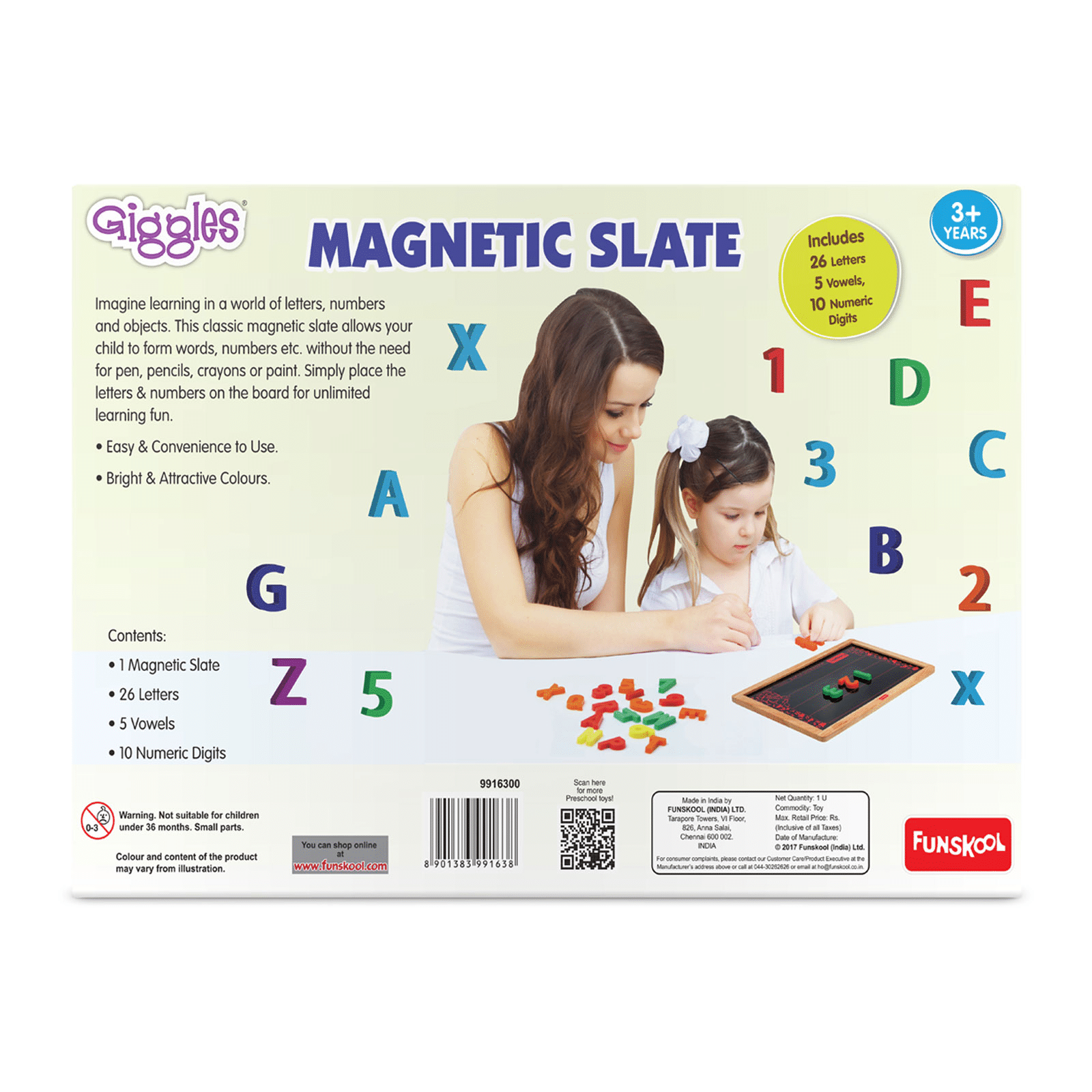 Funskool Giggles Magnetic Slate