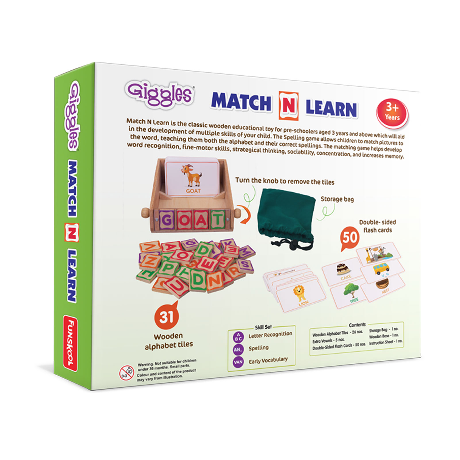 Funskool Giggles Match N Learn