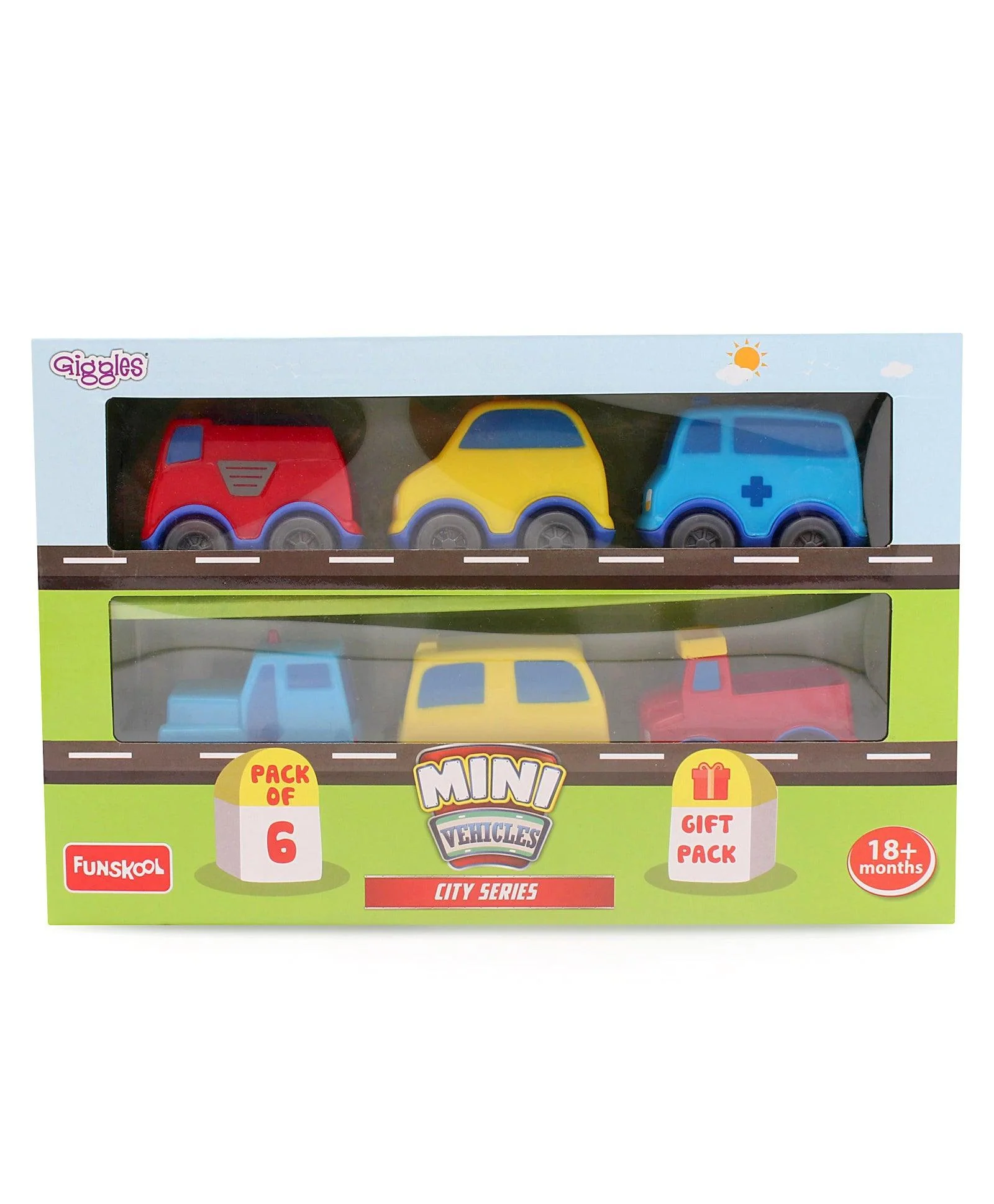 Funskool Giggles Mini Vehicle City Series