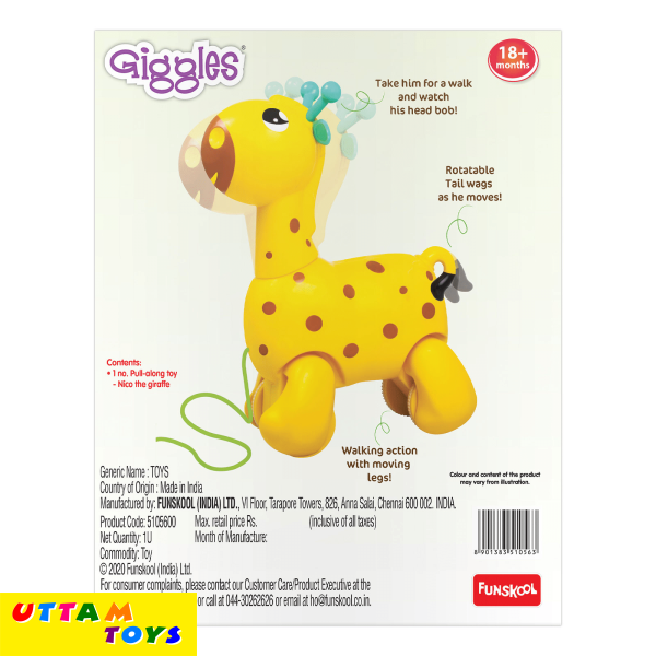 Funskool Giggles Nico - The Giraffe