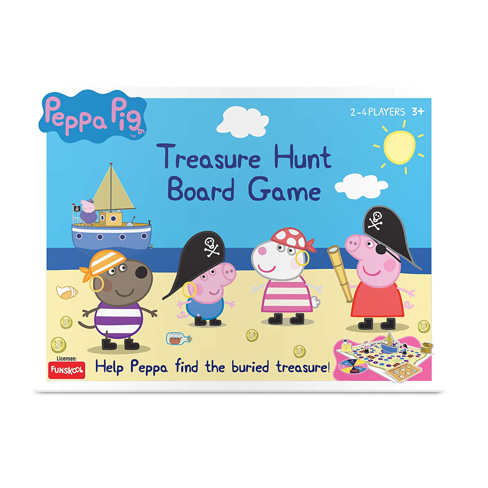 Funskool Peppa Pig - Treasure Hunt Game