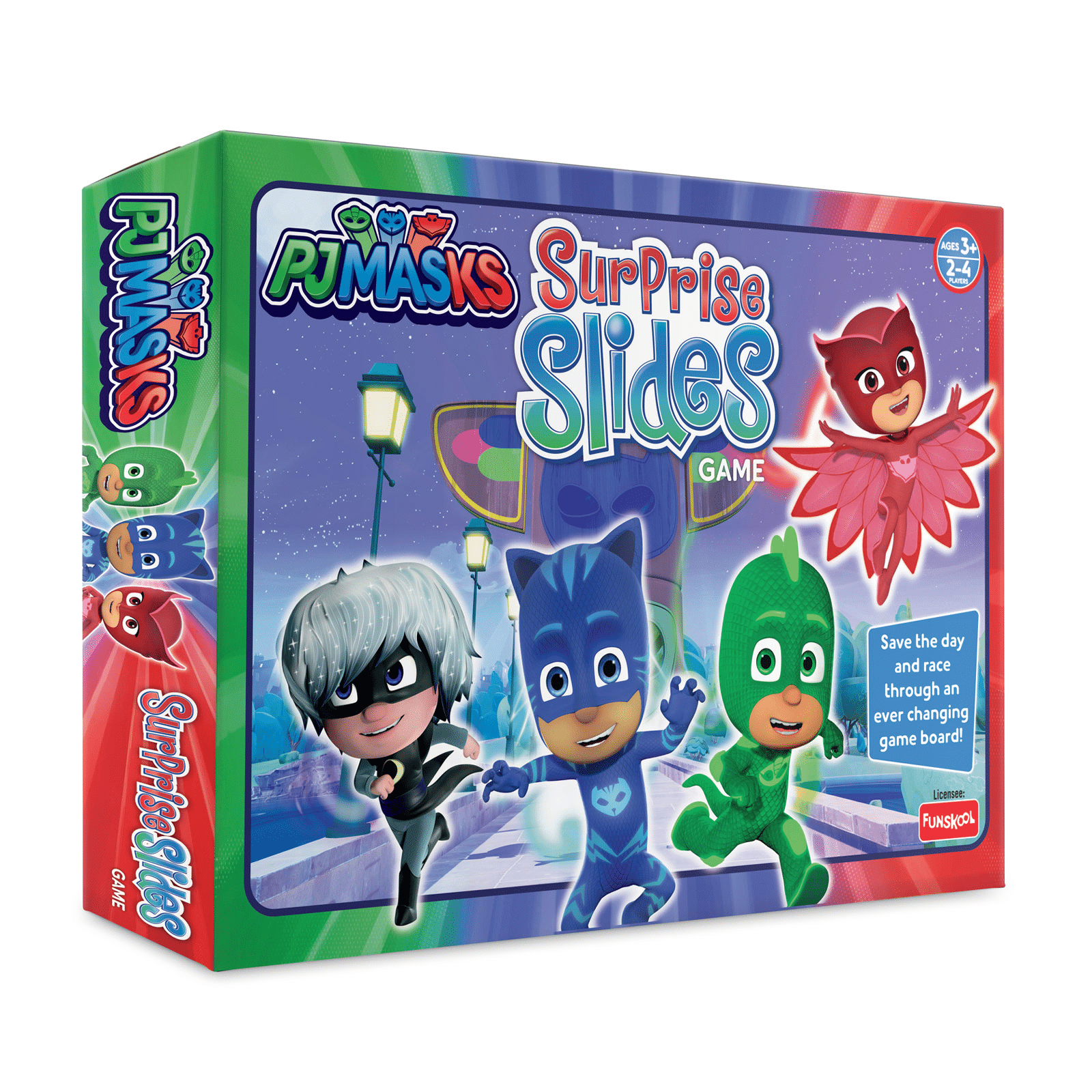 Funskool Giggles PJ Masks Surprise Slides Game