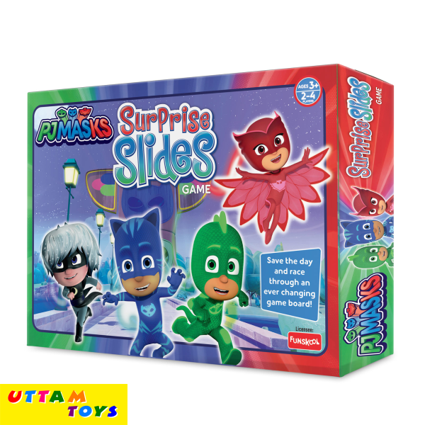 Funskool Giggles PJ Masks Surprise Slides Game