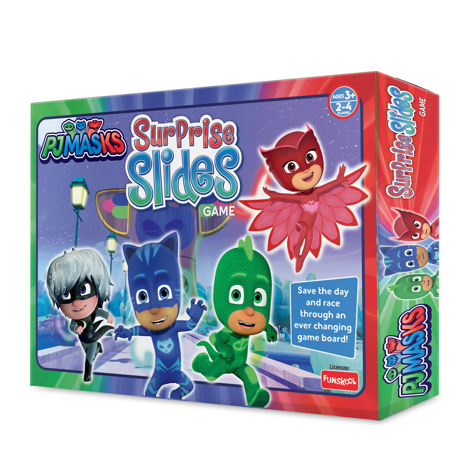 Funskool Giggles PJ Masks Surprise Slides Game