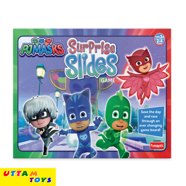 Funskool Giggles PJ Masks Surprise Slides Game