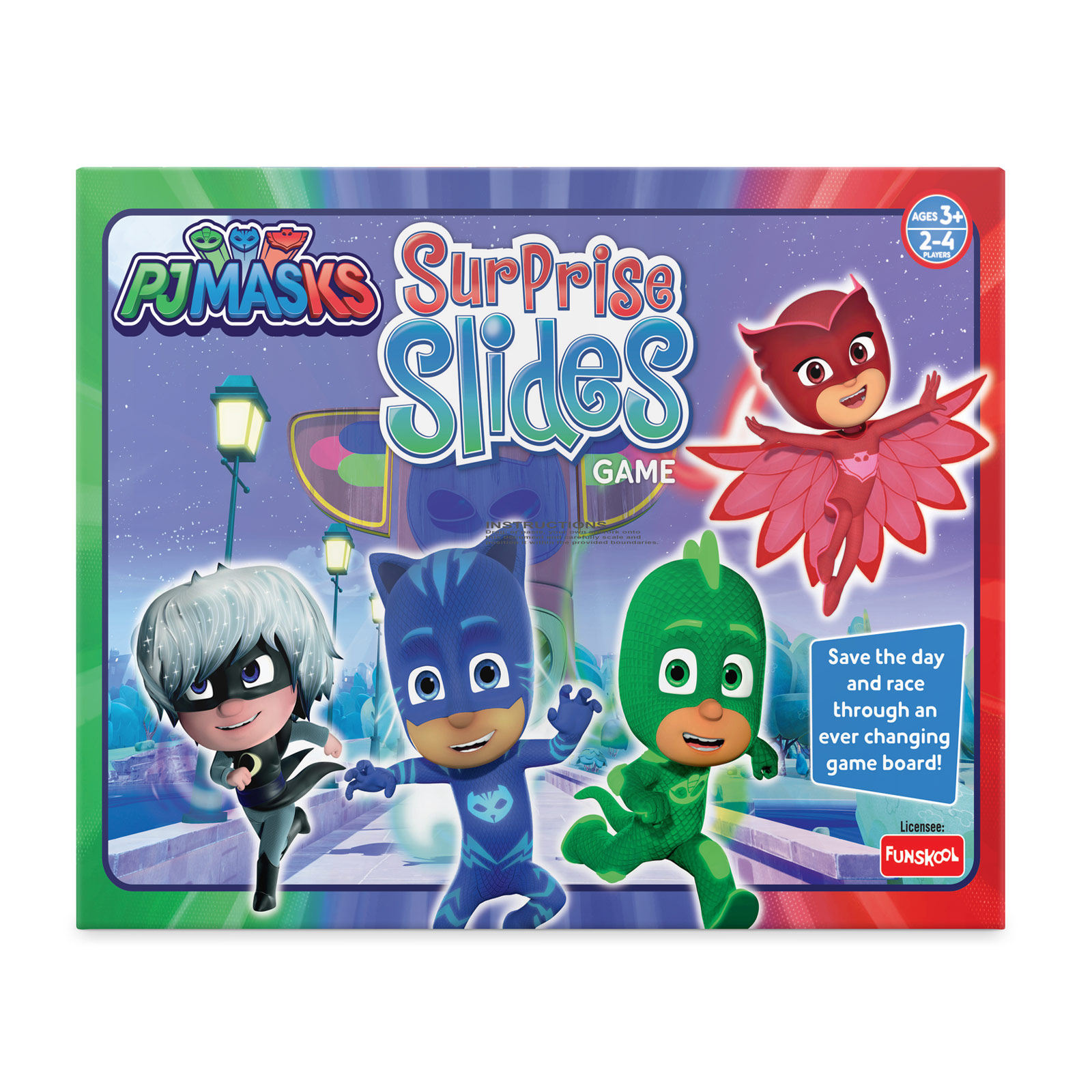 Funskool Giggles PJ Masks Surprise Slides Game