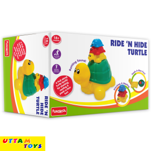 Funskool Giggles Ride N Hide Turtle