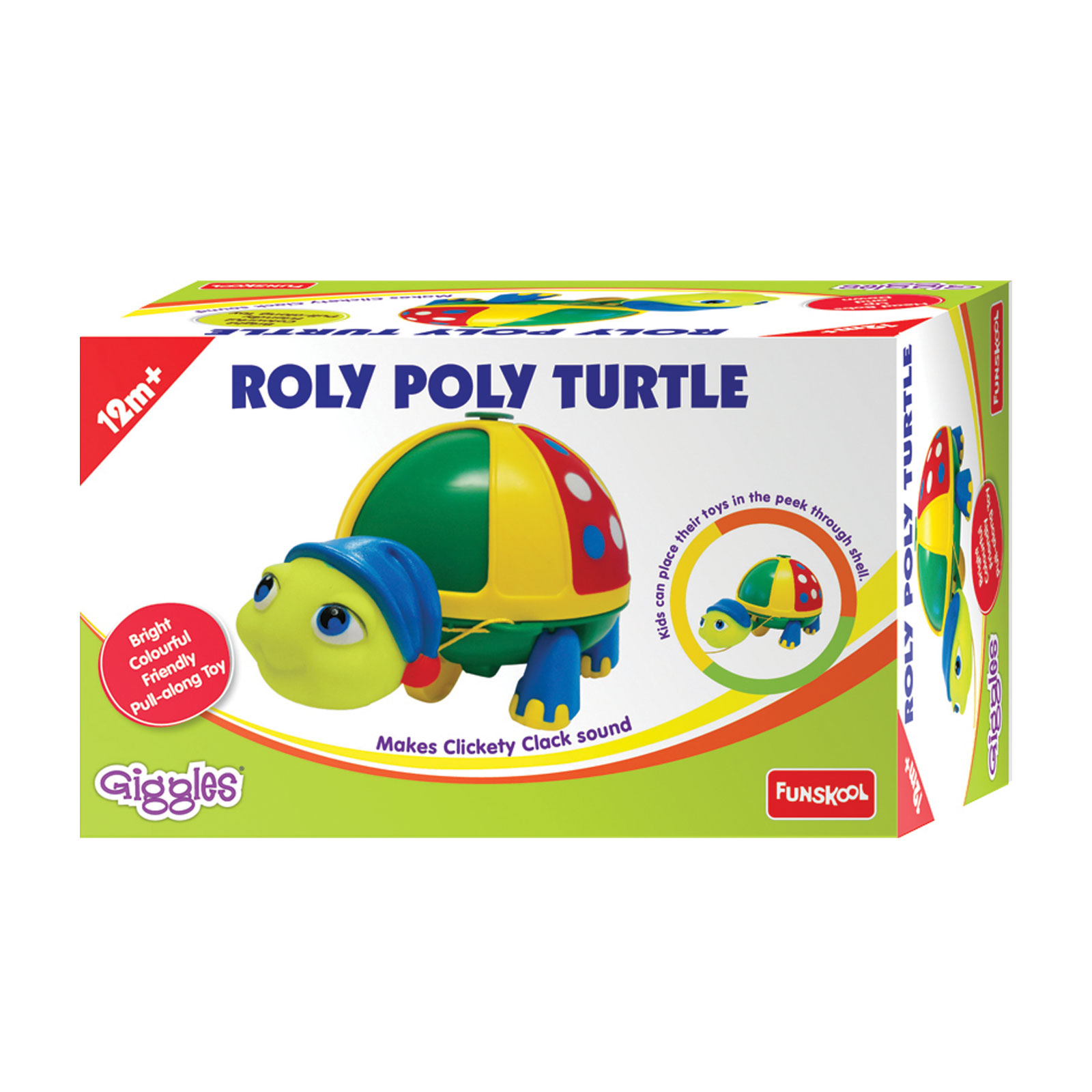 Funskool Giggles Roly Poly Turtle