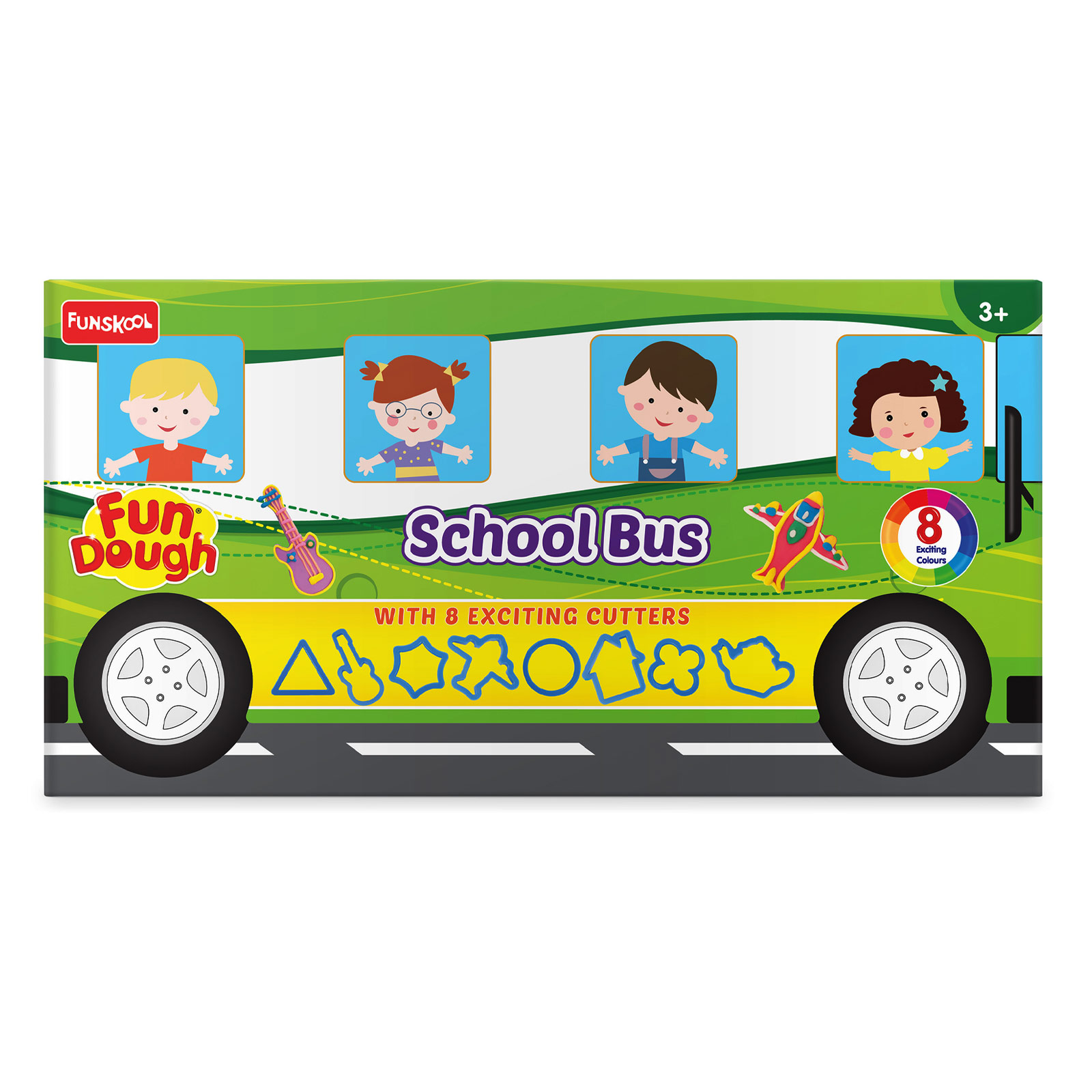 Funskool Giggles School Bus