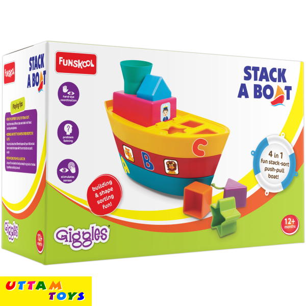 Funskool Giggles Stack A Boat