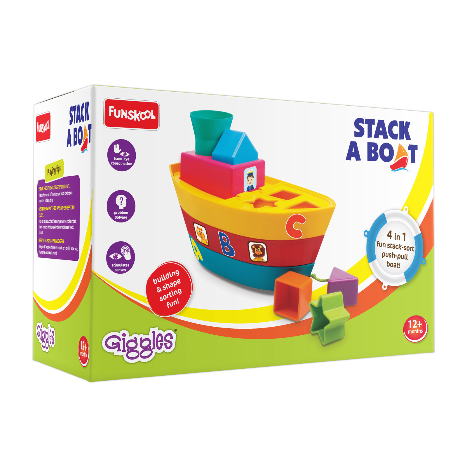 Funskool Giggles Stack A Boat