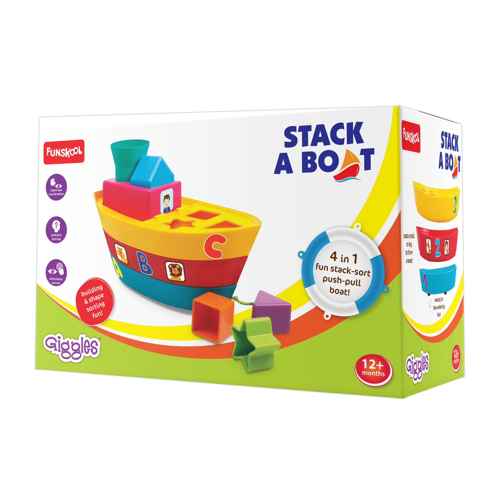 Funskool Giggles Stack A Boat