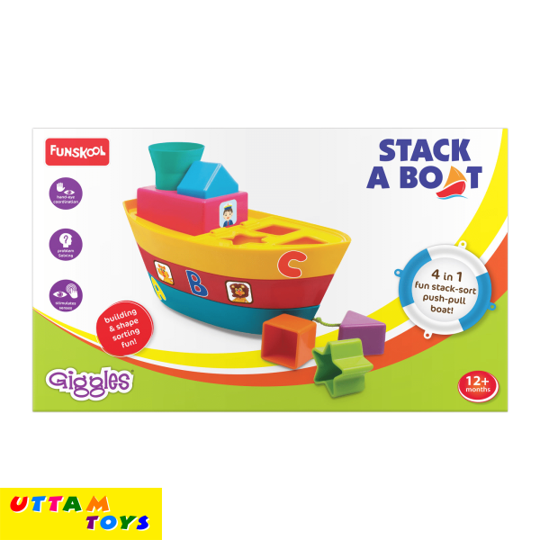 Funskool Giggles Stack A Boat