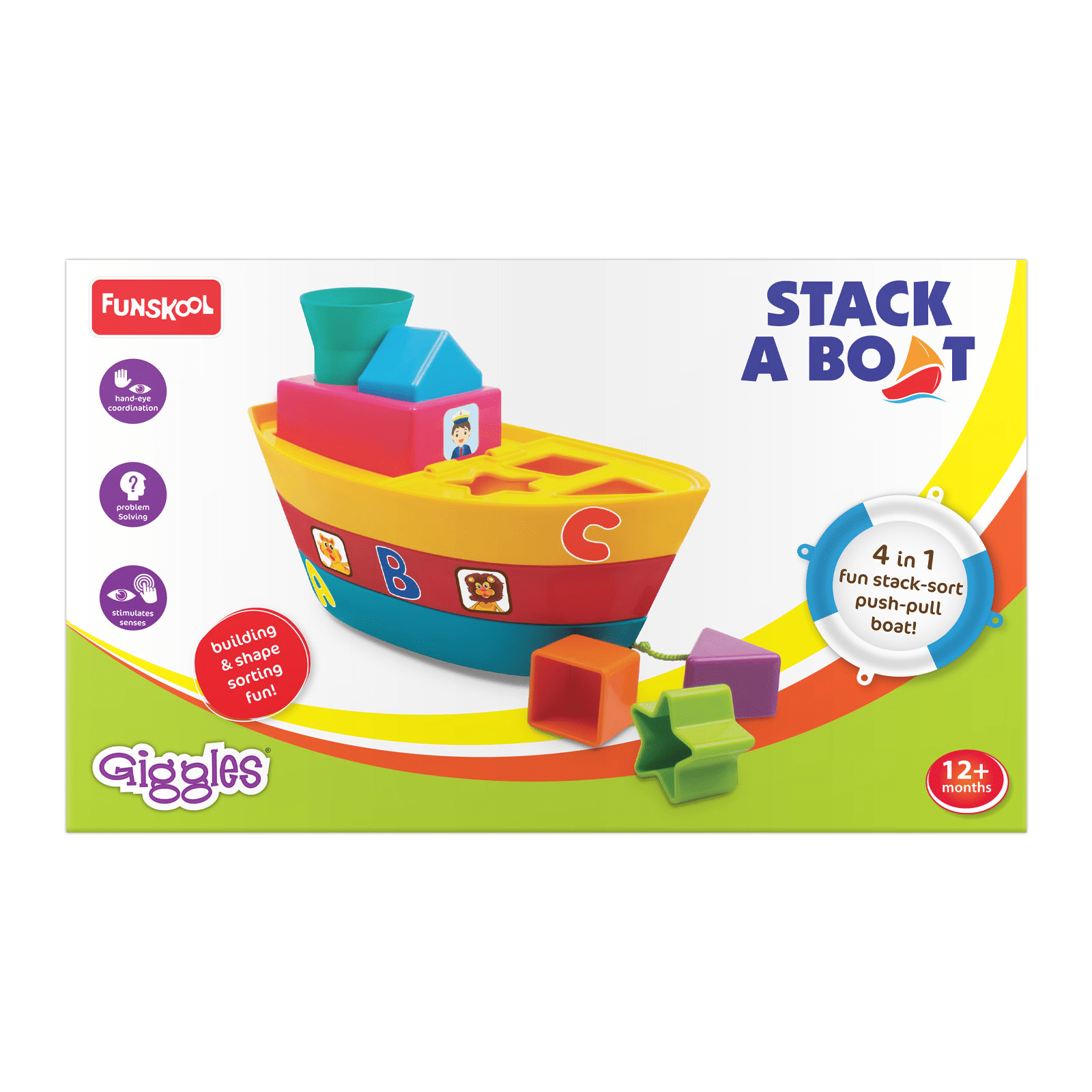 Funskool Giggles Stack A Boat