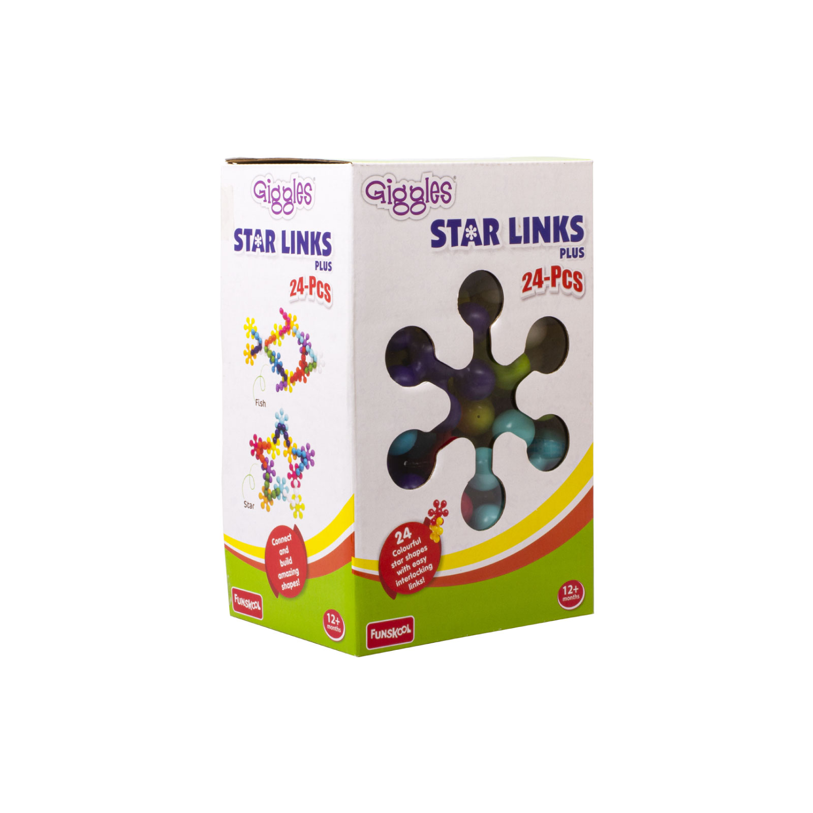 Funskool Giggles - Star Links Plus - 24pcs