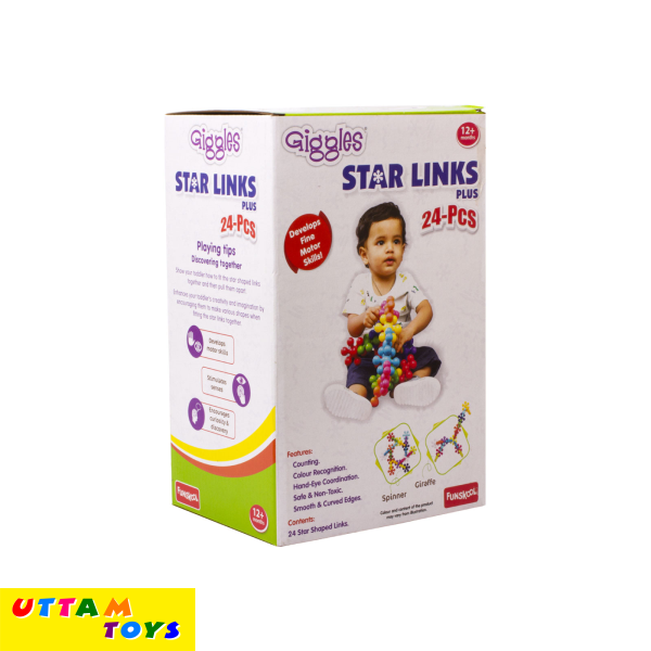 Funskool Giggles - Star Links Plus - 24pcs