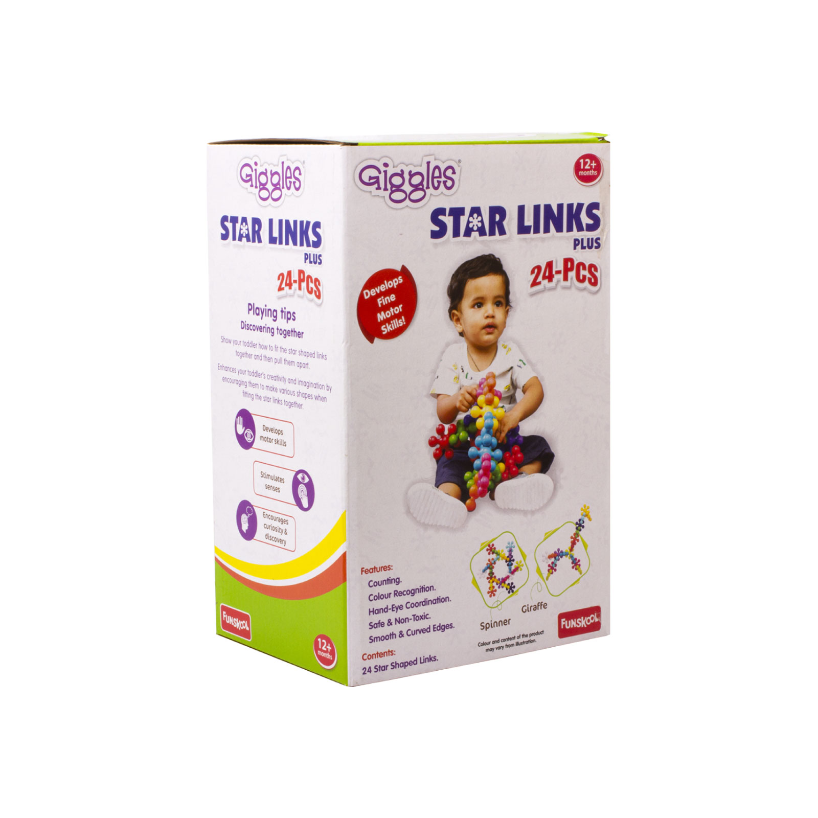 Funskool Giggles - Star Links Plus - 24pcs