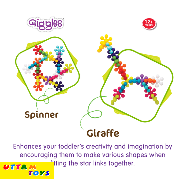 Funskool Giggles - Star Links Plus - 24pcs