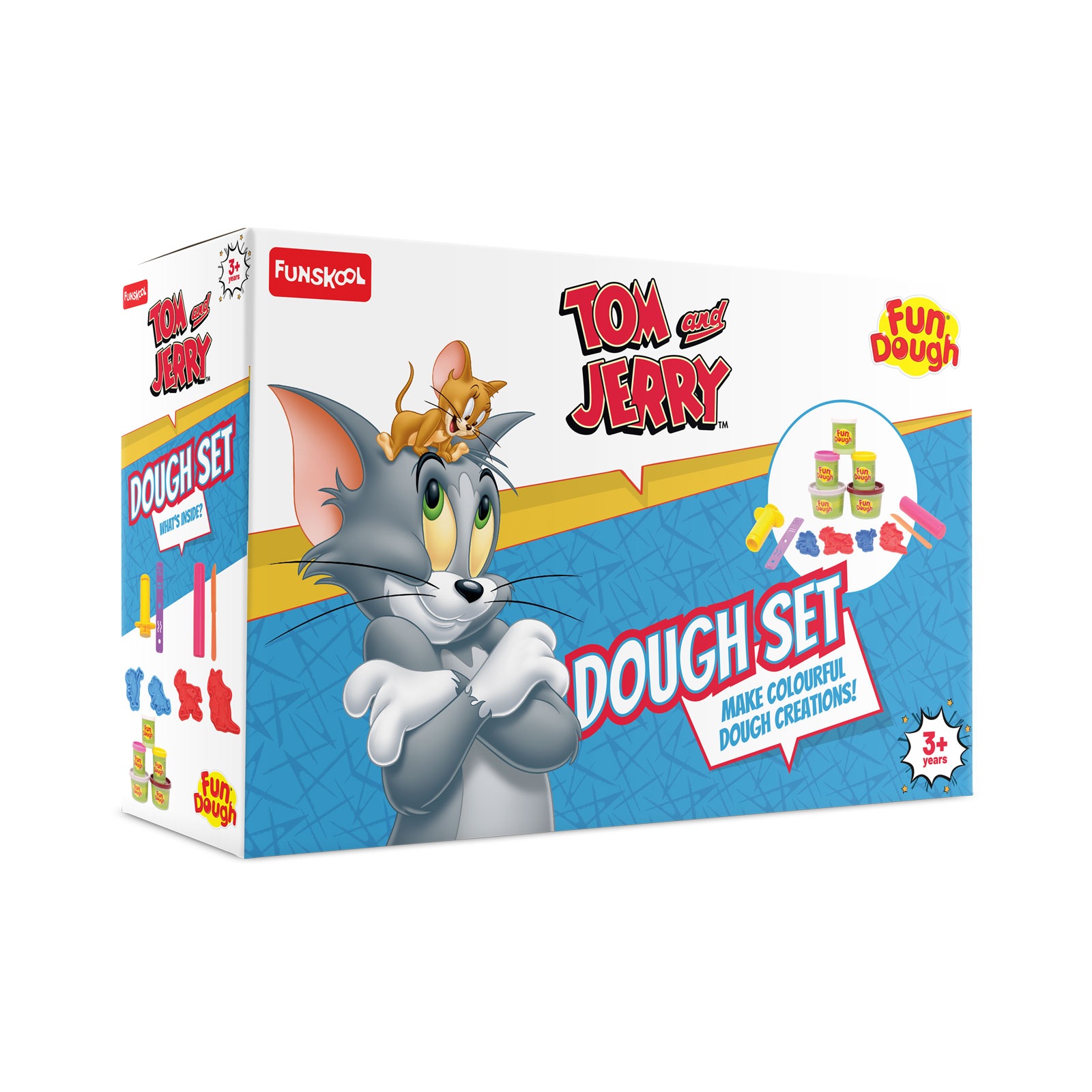 Funskool Giggles Tom & Jerry Dough Kit