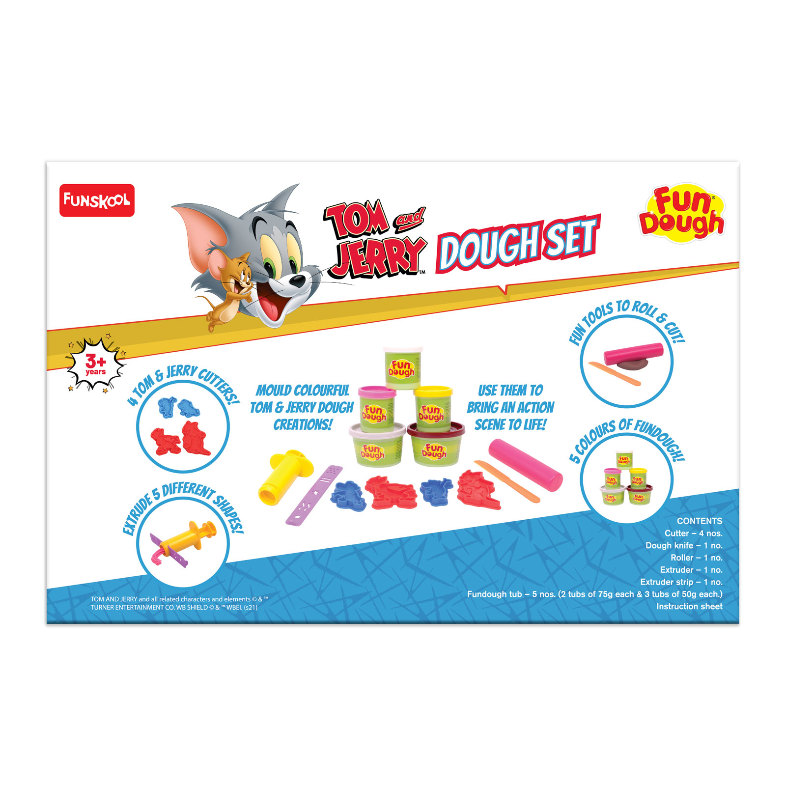 Funskool Giggles Tom & Jerry Dough Kit