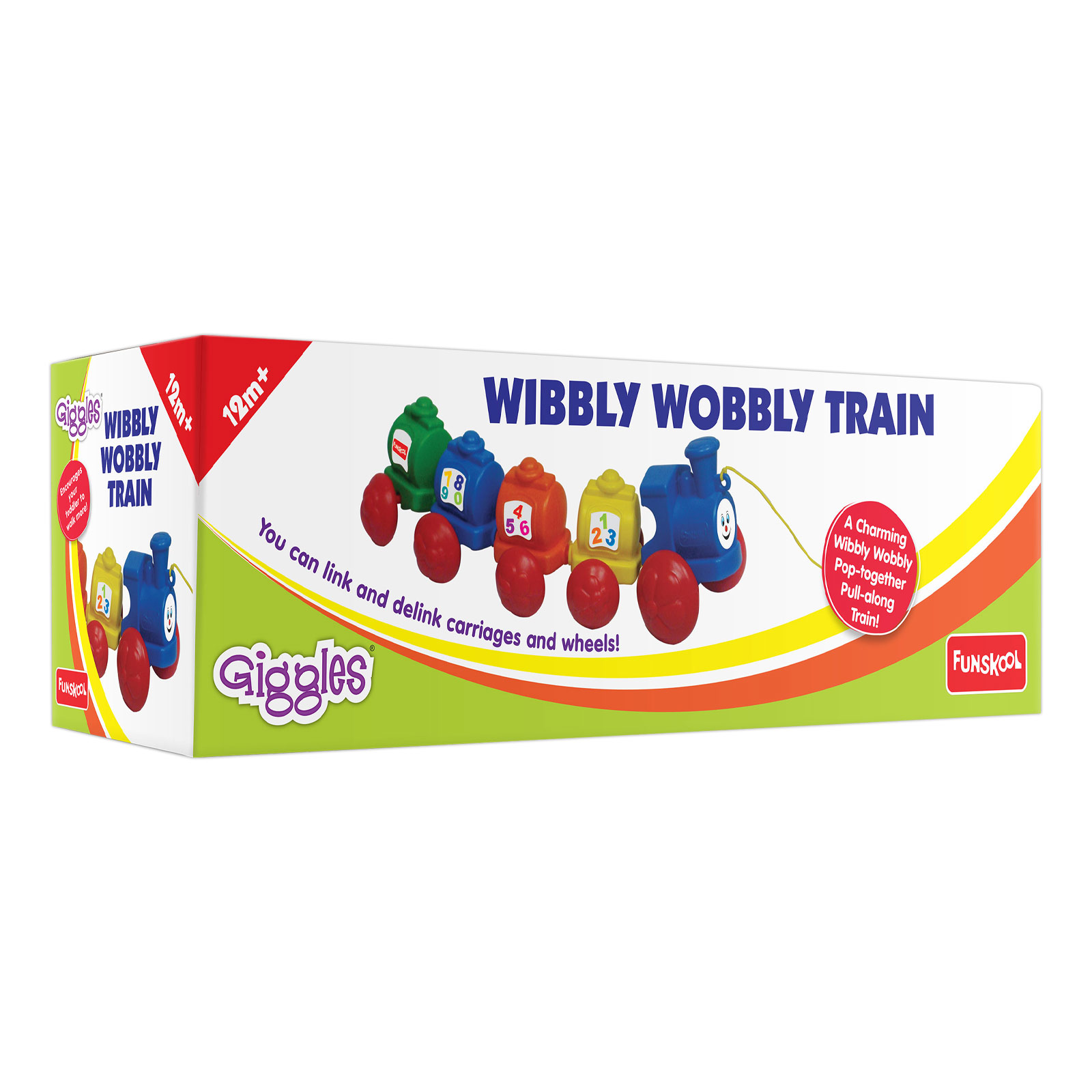 Funskool Giggles Wibbly Wobbly Train