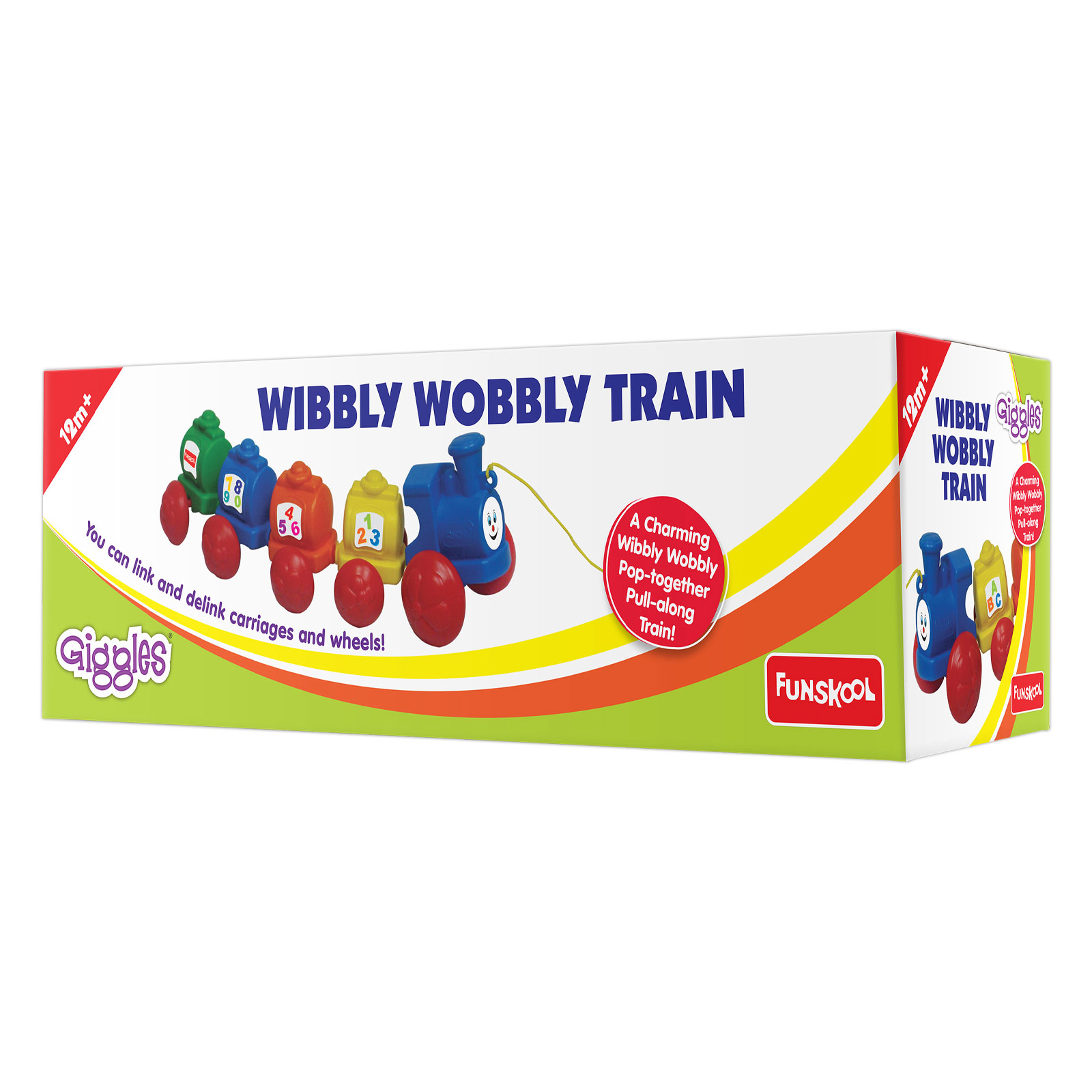 Funskool Giggles Wibbly Wobbly Train