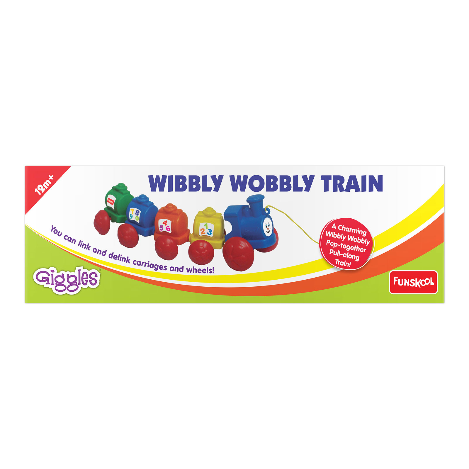 Funskool Giggles Wibbly Wobbly Train