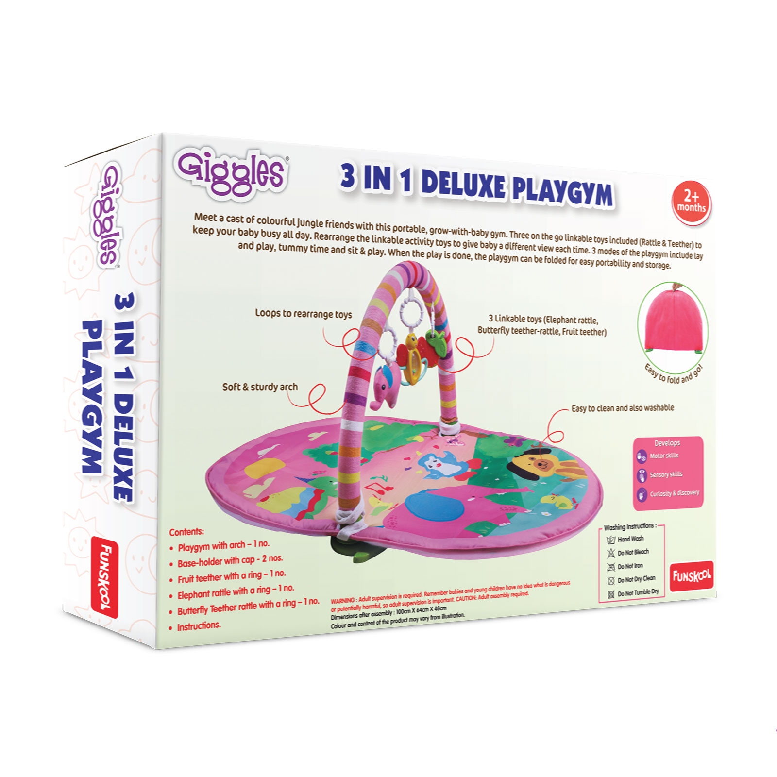 Funskool Giggles - Deluxe Play gym