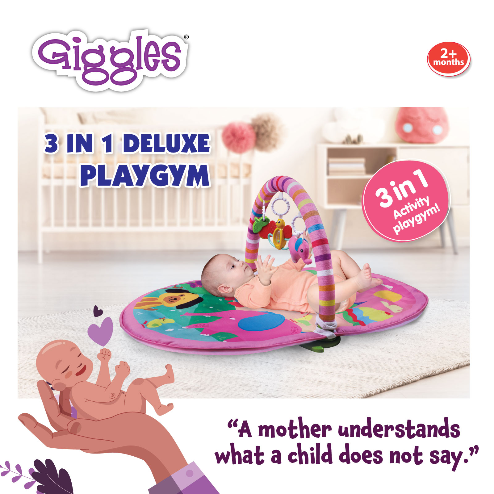 Funskool Giggles - Deluxe Play gym